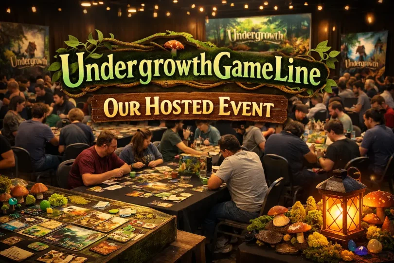 Undergrowthgameline our hosted event