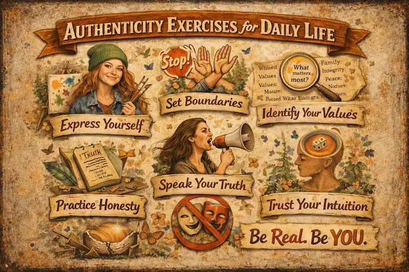 authenticity exercise for daily life