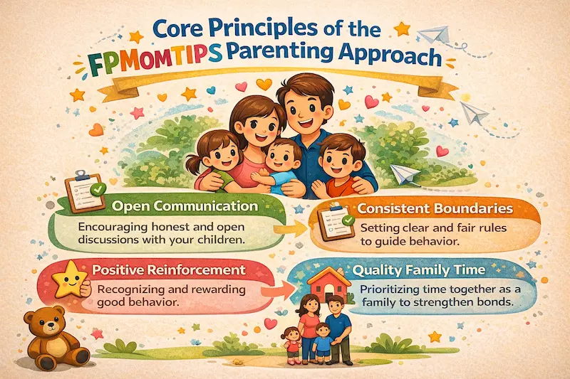 core principles of the fpmomtips parenting approach