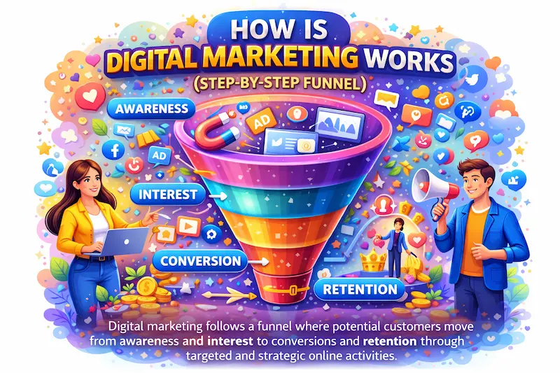 how is digital marketing works