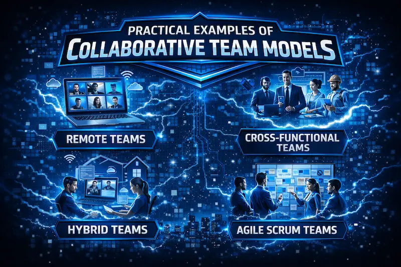 practical examples of collaborative team models