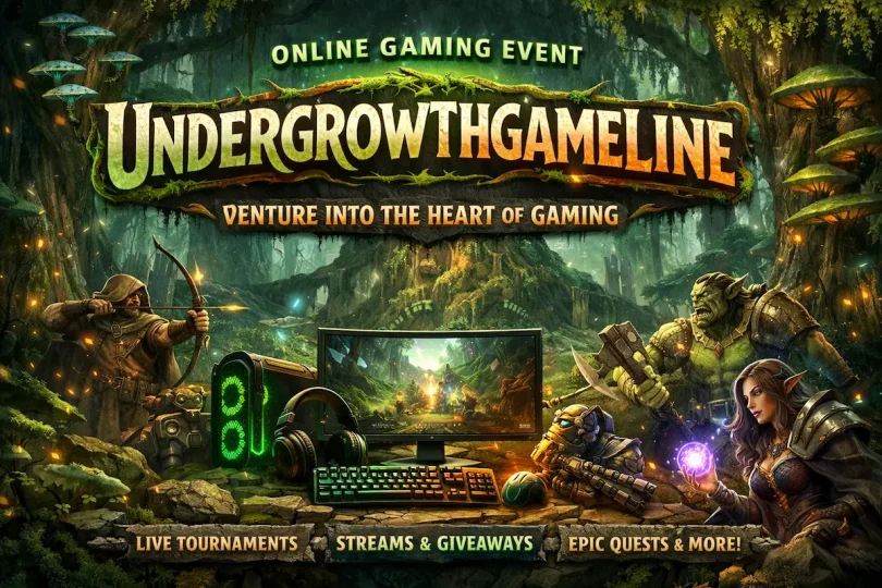 the online gaming event undergrowthgameline